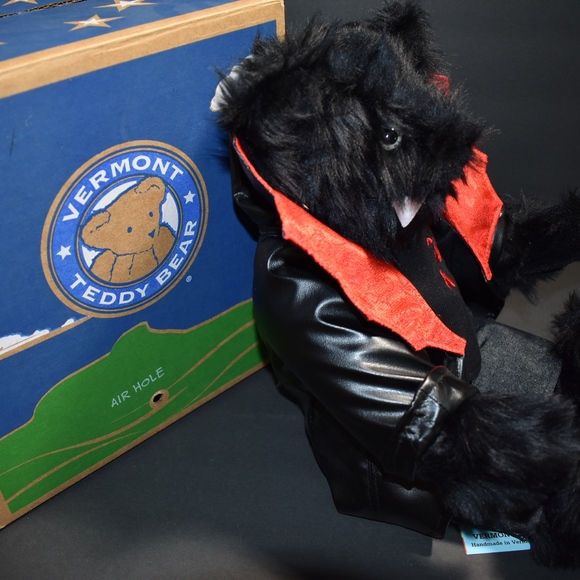 Vermont Teddy Bear Co. Dracula Bear - Picture 2 of 5